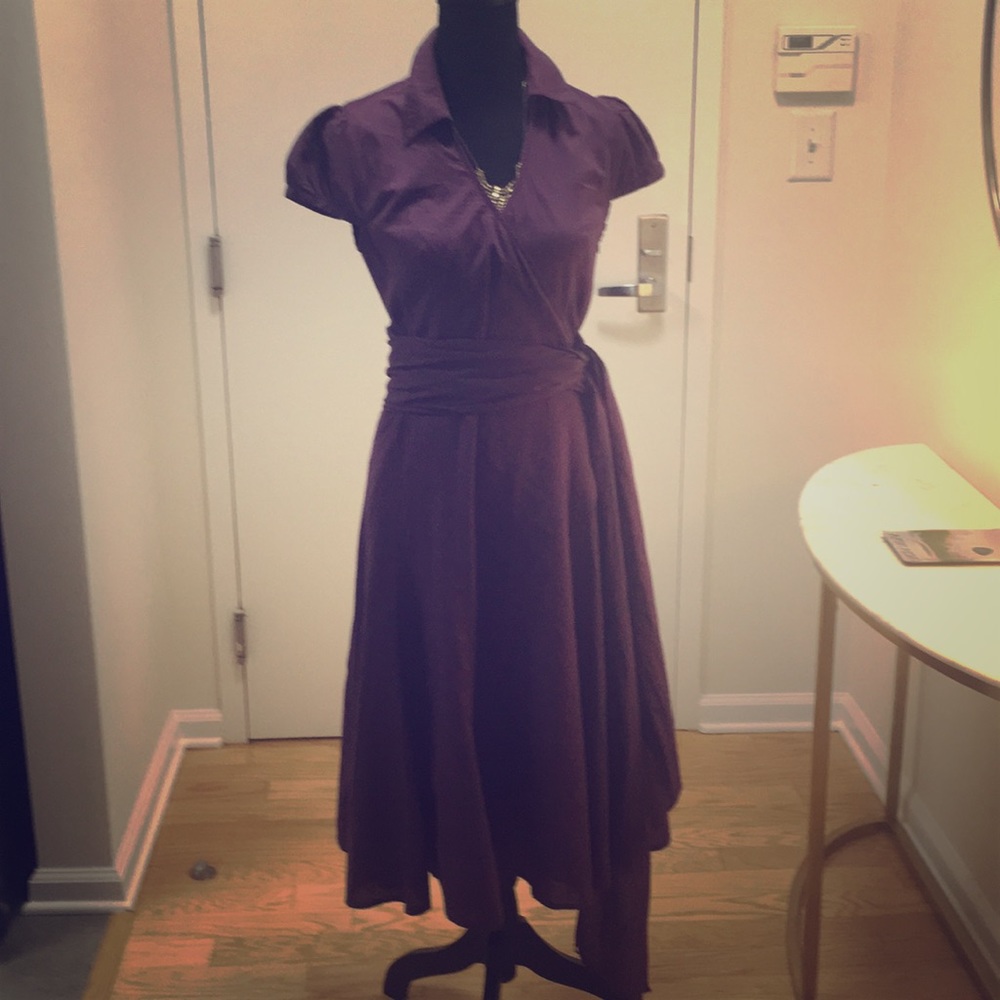 Nice purple dress